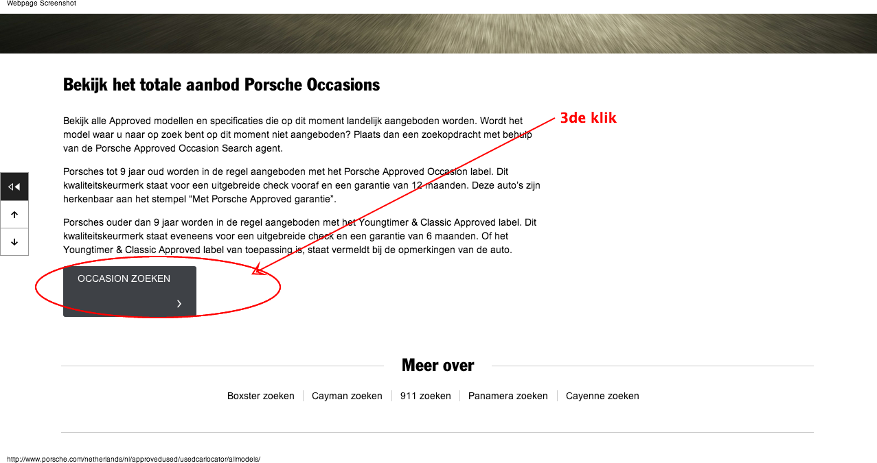 Bekijk het totale aanbod Porsche Occasions - Porsche Occasion zoeken - Officiële Nederlandse Porsche Website - Dr. Ing. h.c. F. Porsche AG
