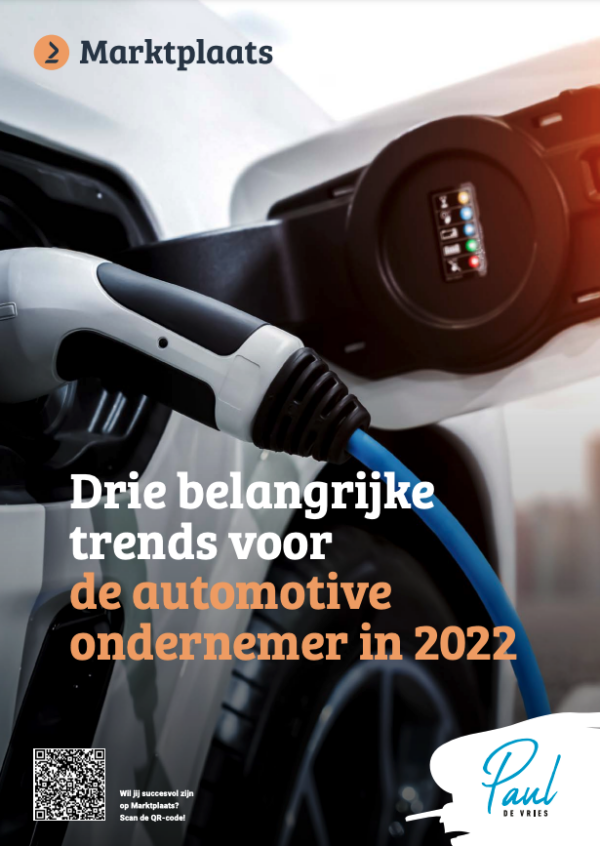 Ebook Drie belangrijke trends voor de automotive ondernemer in 2022.
